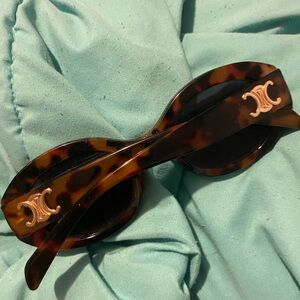 Celine Triomphe oval sunglasses